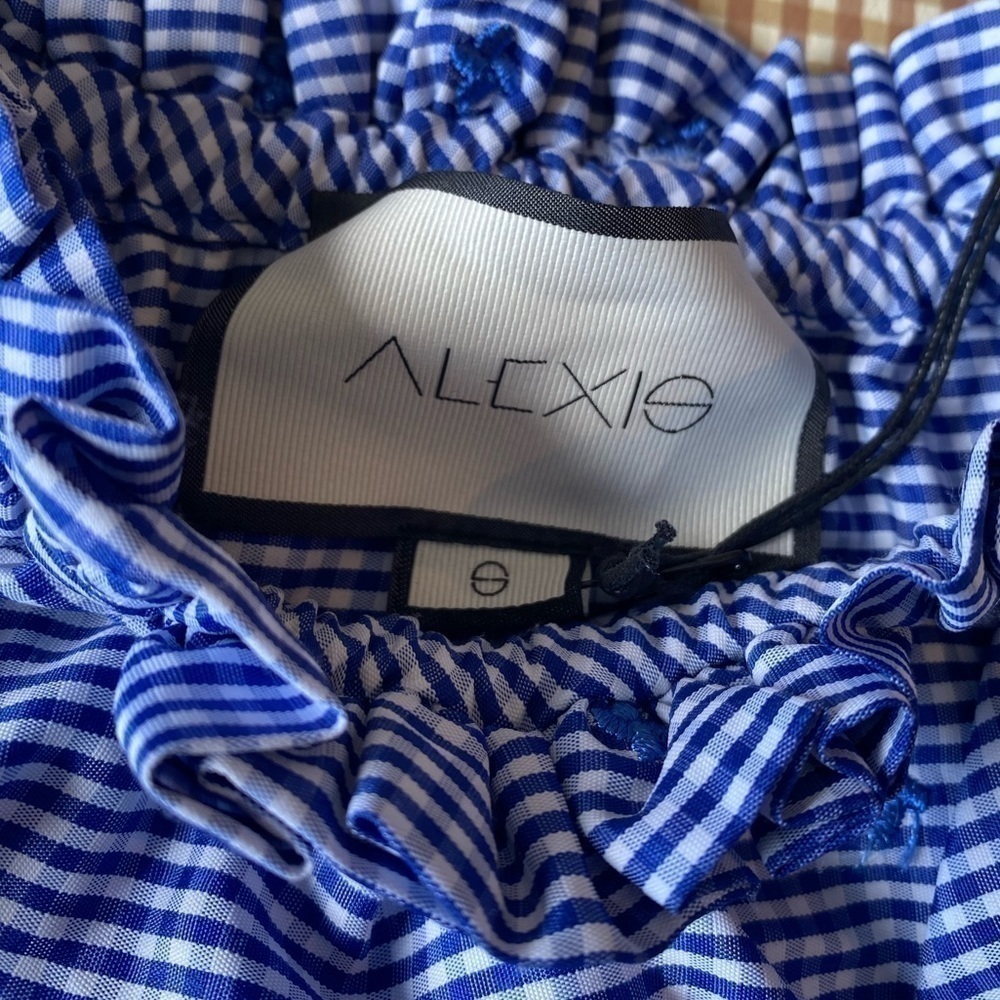 Alexis off the shoulder embroidered top. Size small. NEW - Picture 16 of 16